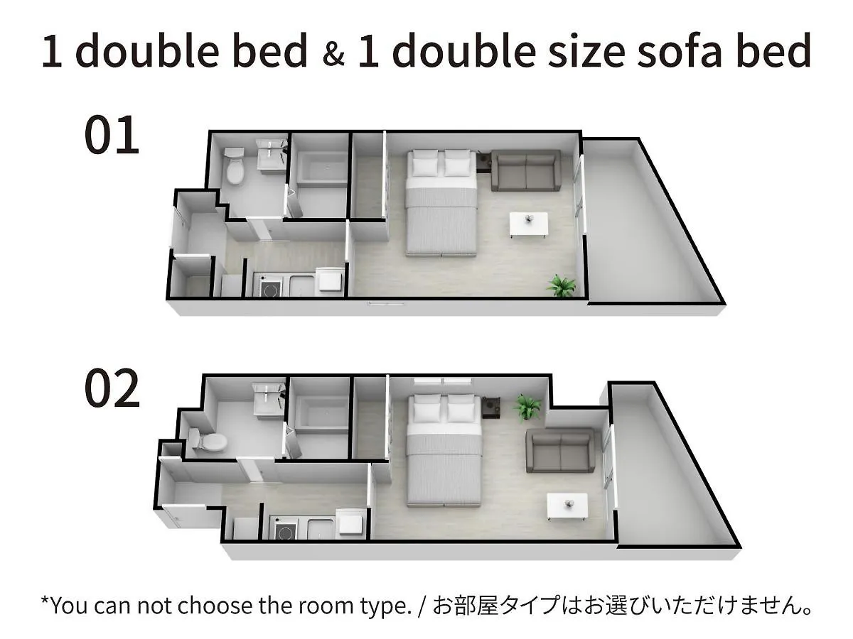 Apartamento Bijou Suites Lieto Apm Osaka